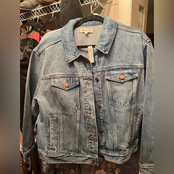 Madewell Jean Jacket - Picture 1 of 2